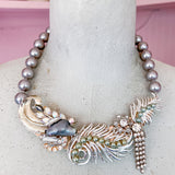 Grey Gardens Statement Necklace