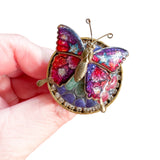 Butterfly Repurposed Vintage Ring