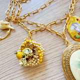 Flower Shop Locket Necklace