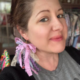 Romantic Bow Statement Earrings