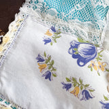 Sustainable Boho Repurposed Shabby Chic Vintage Bandana Head Scarf