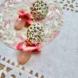Floral  Whimsical Dangle Earrings