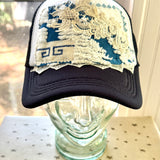 One of a Kind Vintage Patch Trucker Hat