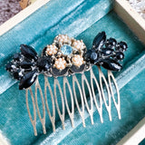 Black Beauty  Hair Comb
