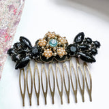 Black Beauty  Hair Comb